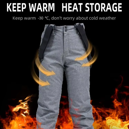 Pantalon de Ski – Bretelles Réglables – Neige