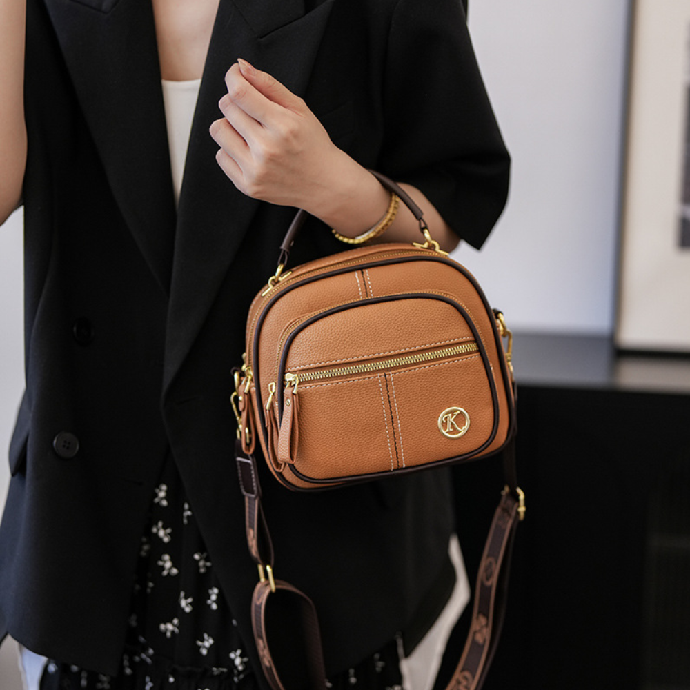 L’Olivine Sac Bandoulière Élégant pour Femme | Sac Épaule en Cuir Premium