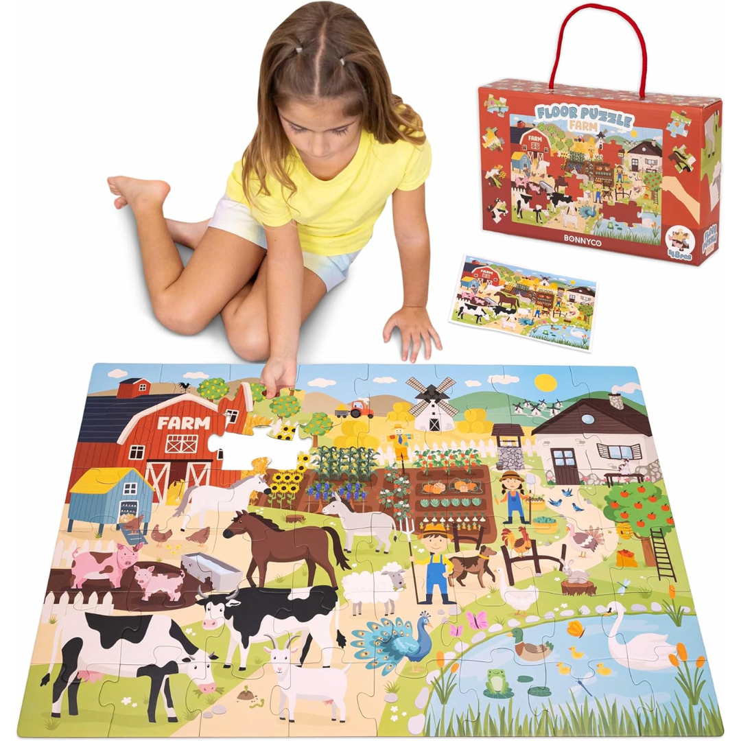 Puzzle de Sol Ferme 48 Pièces