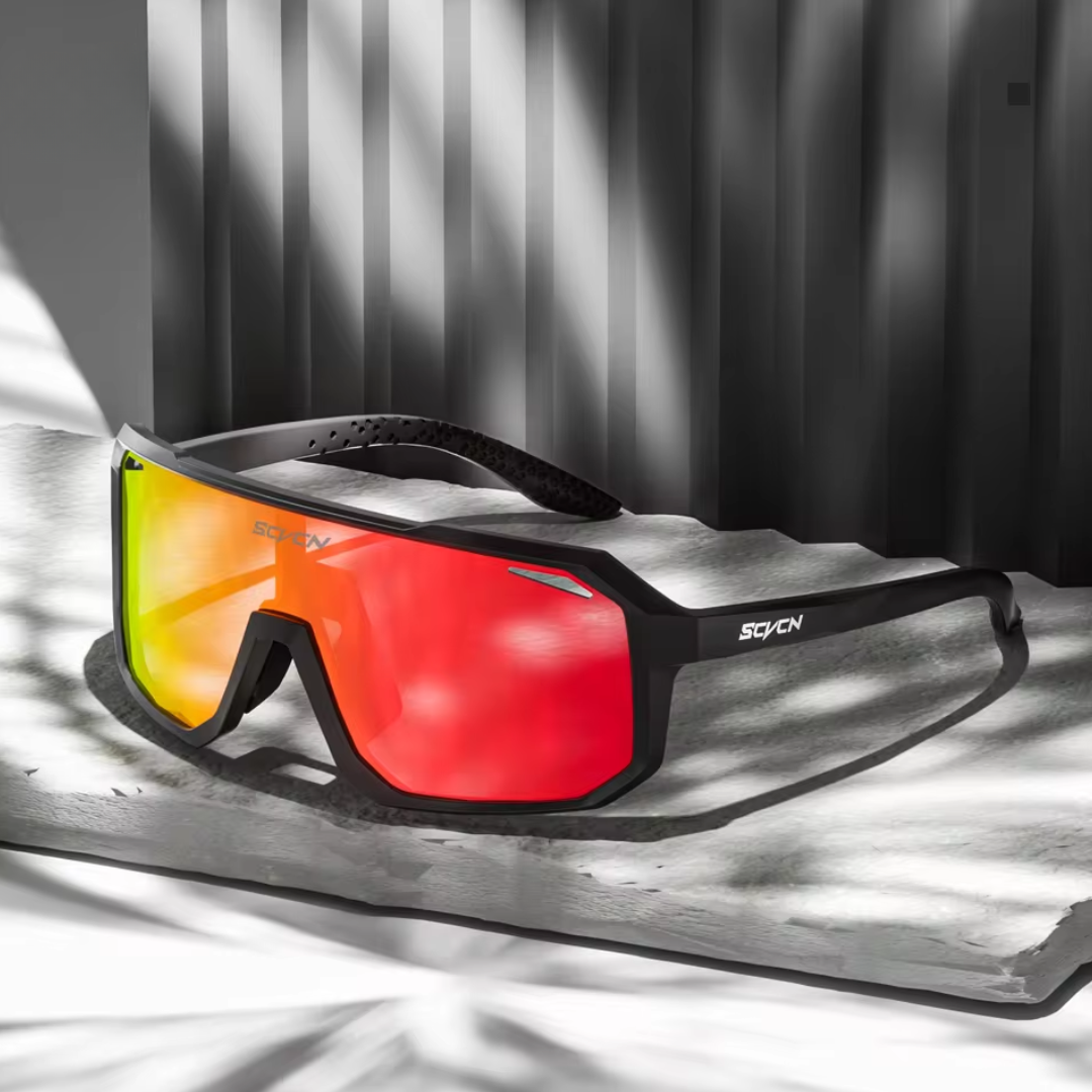 Lunettes de Cyclisme – Antidérapantes – Miroir