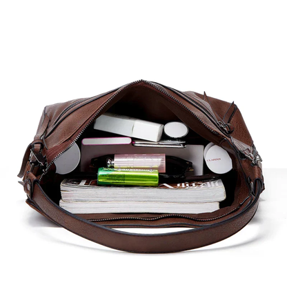 Amélise Sac à Main en Cuir Classique pour Femme | Sac Bandoulière Élégant du Quotidien