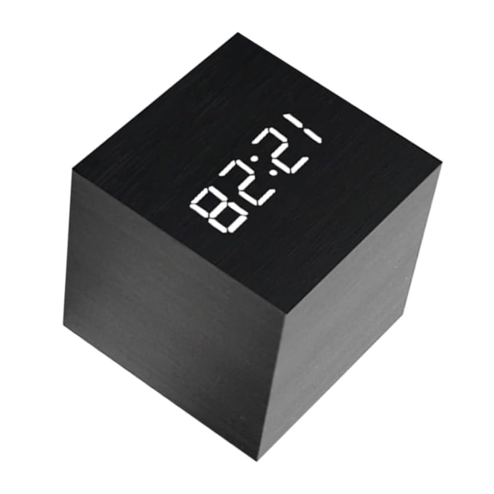 Réveil LED Design Minimaliste & Affichage Automatique