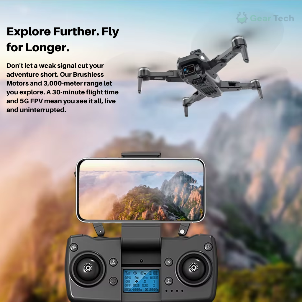 Drone GPS 8K Double Caméra