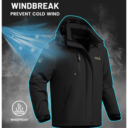 Veste Ski Homme – Imperméable – Coupe-Vent