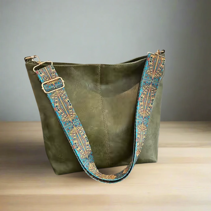 Sévalie Sac à Épaule en Cuir pour Femme | Sac Bandoulière Élégant