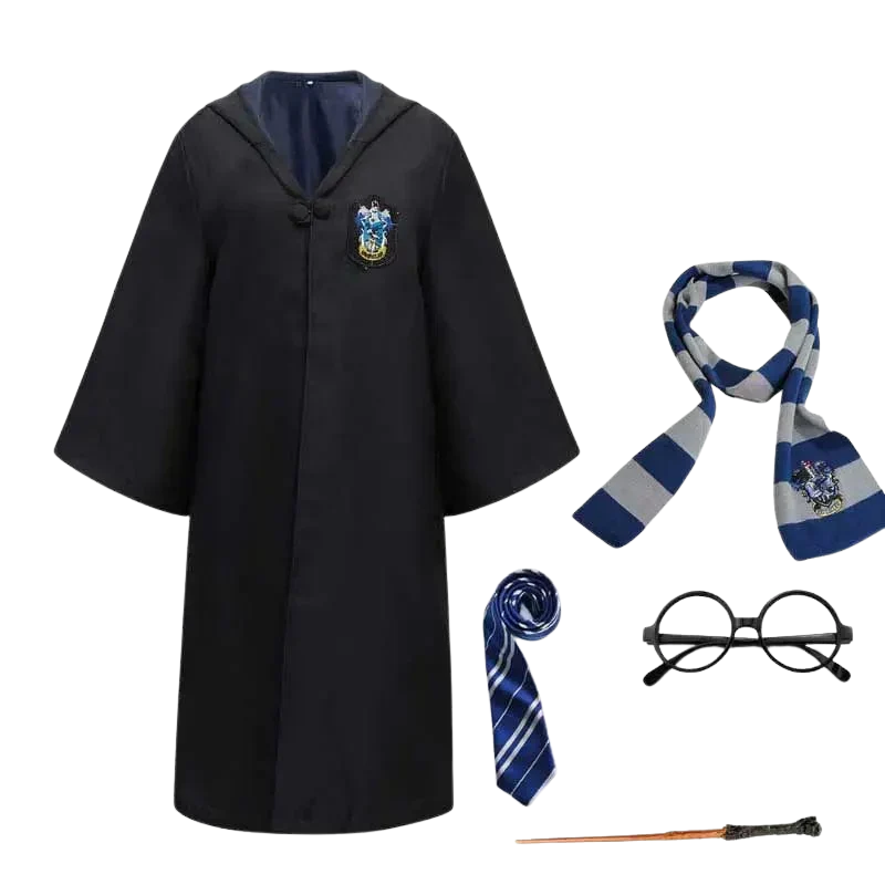 Déguisement Harry Potter – Robe Capuche – Écusson
