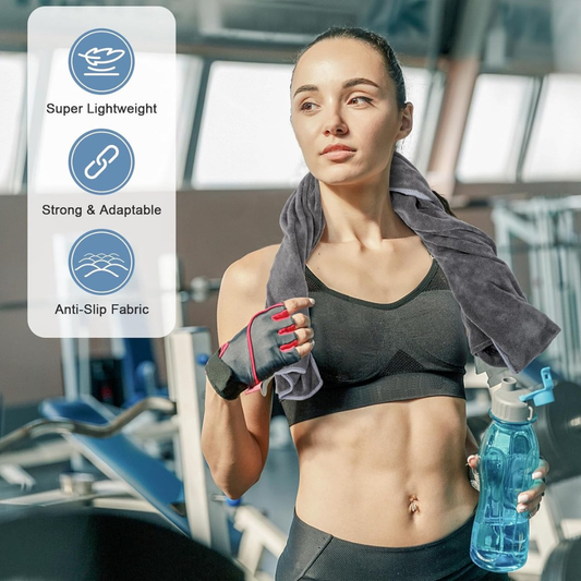 Serviette Sport – Poche Zippée – Absorbante