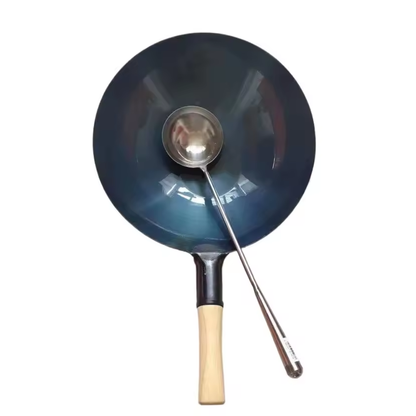 Wok Acier – Manche Bois – Cuisine Asiatique