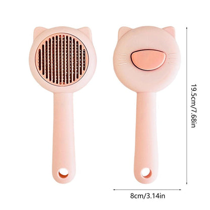 Brosse Auto-Nettoyante Chats et Chiens