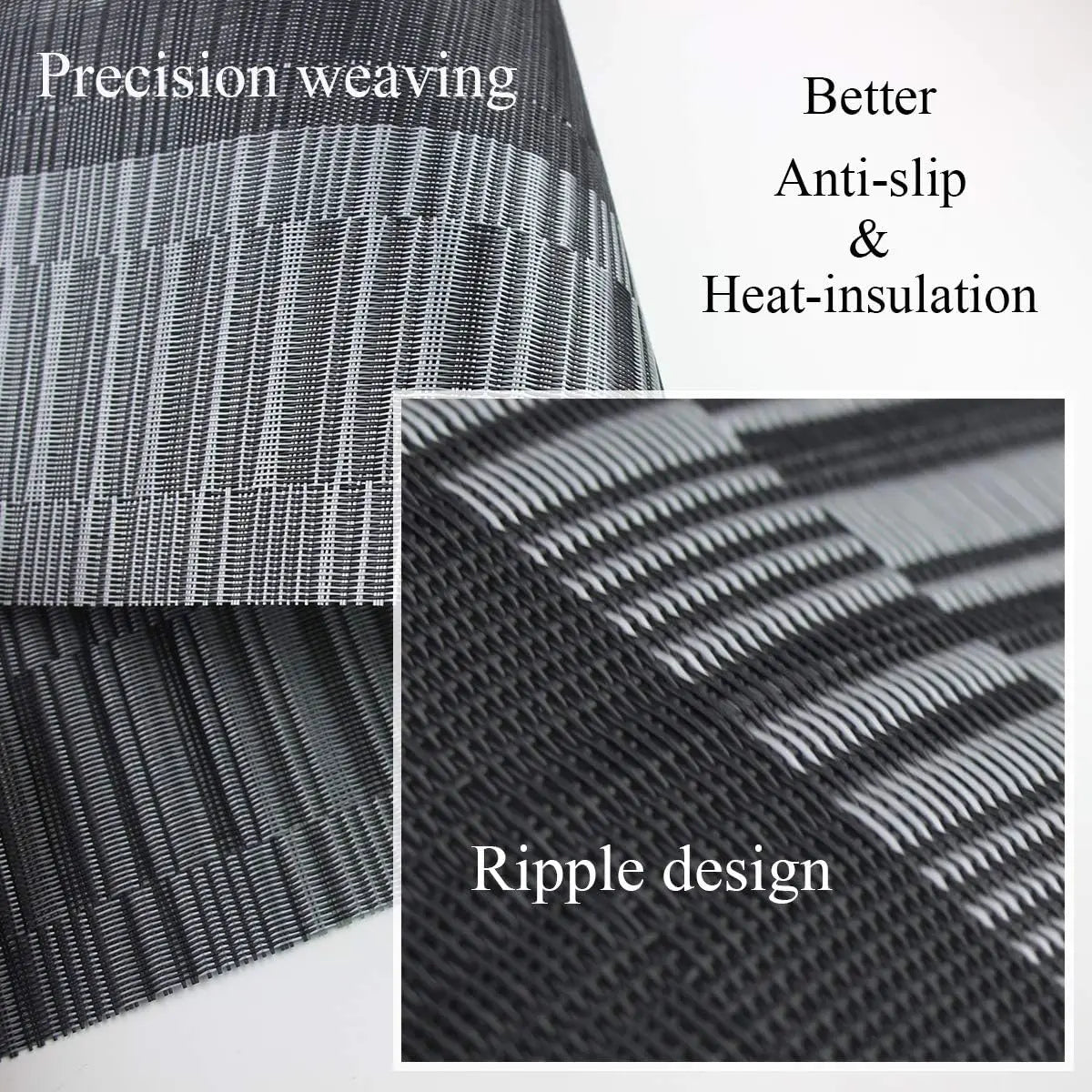 Sets de Table Vinyle Tissé