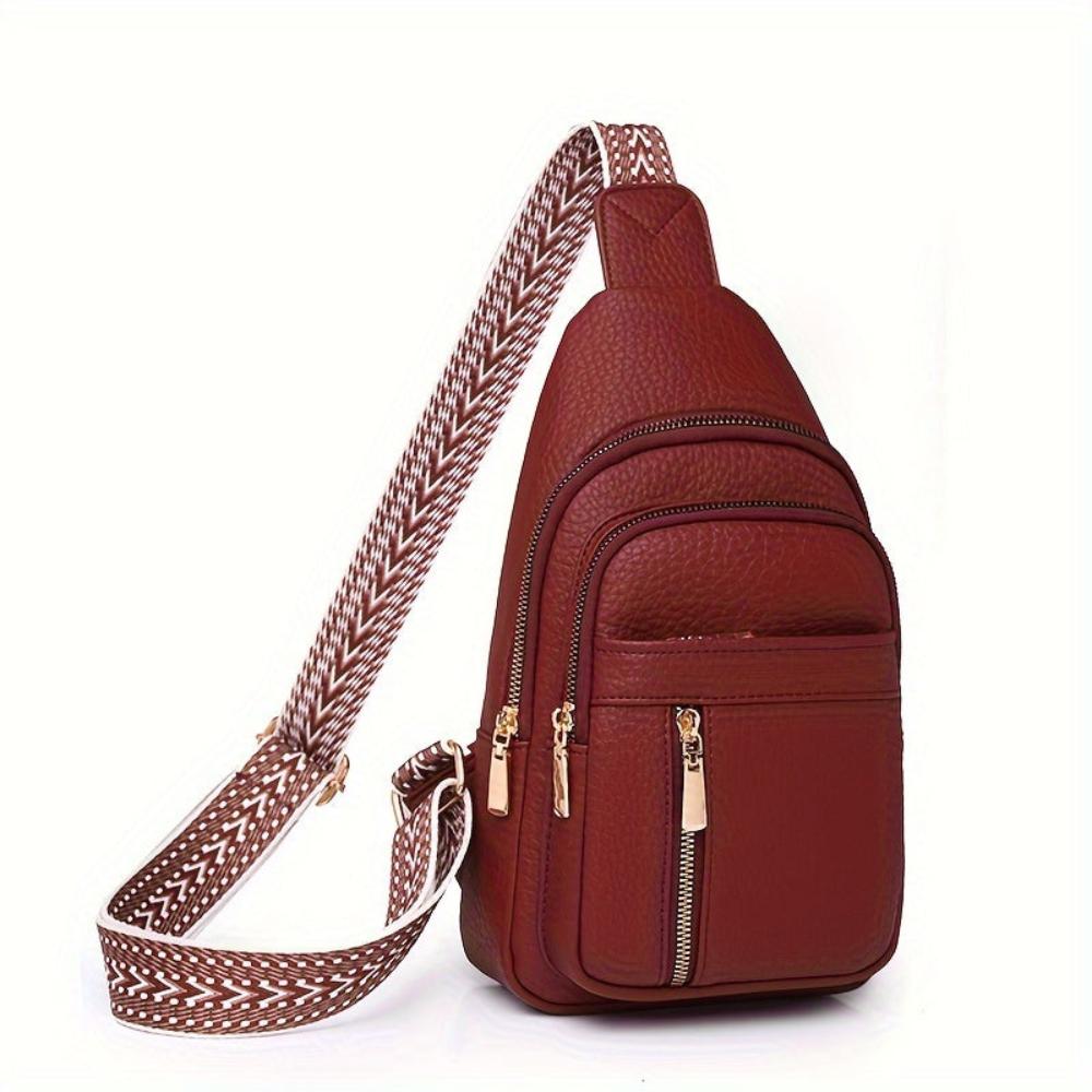 Clémentea Sac à Bandoulière Rétro en Cuir | Sac a Main Compact pour Femme