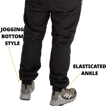 Pantalon Imperméable Doublé Polaire Unisexe