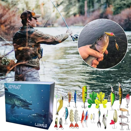 Calendrier de l’Avent Pêche AquaCatch 2025 | 24 Jours de Leurres & Accessoires Premium