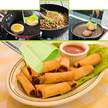 Spatule Pince 2-en-1 Silicone