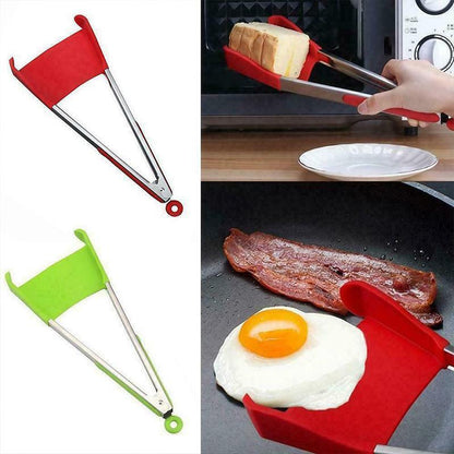 Spatule Pince 2-en-1 Silicone