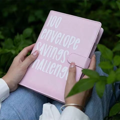 CashQuest Classeur Défi 100 Enveloppes | Économisez Rapidement