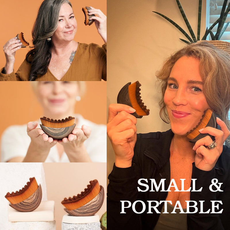 Brosse Contouring Visage Lissante