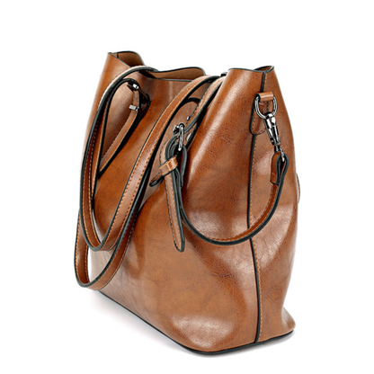 Maélie Sac Cabas en Cuir pour Femme | Sac Épaule Confort Luxe