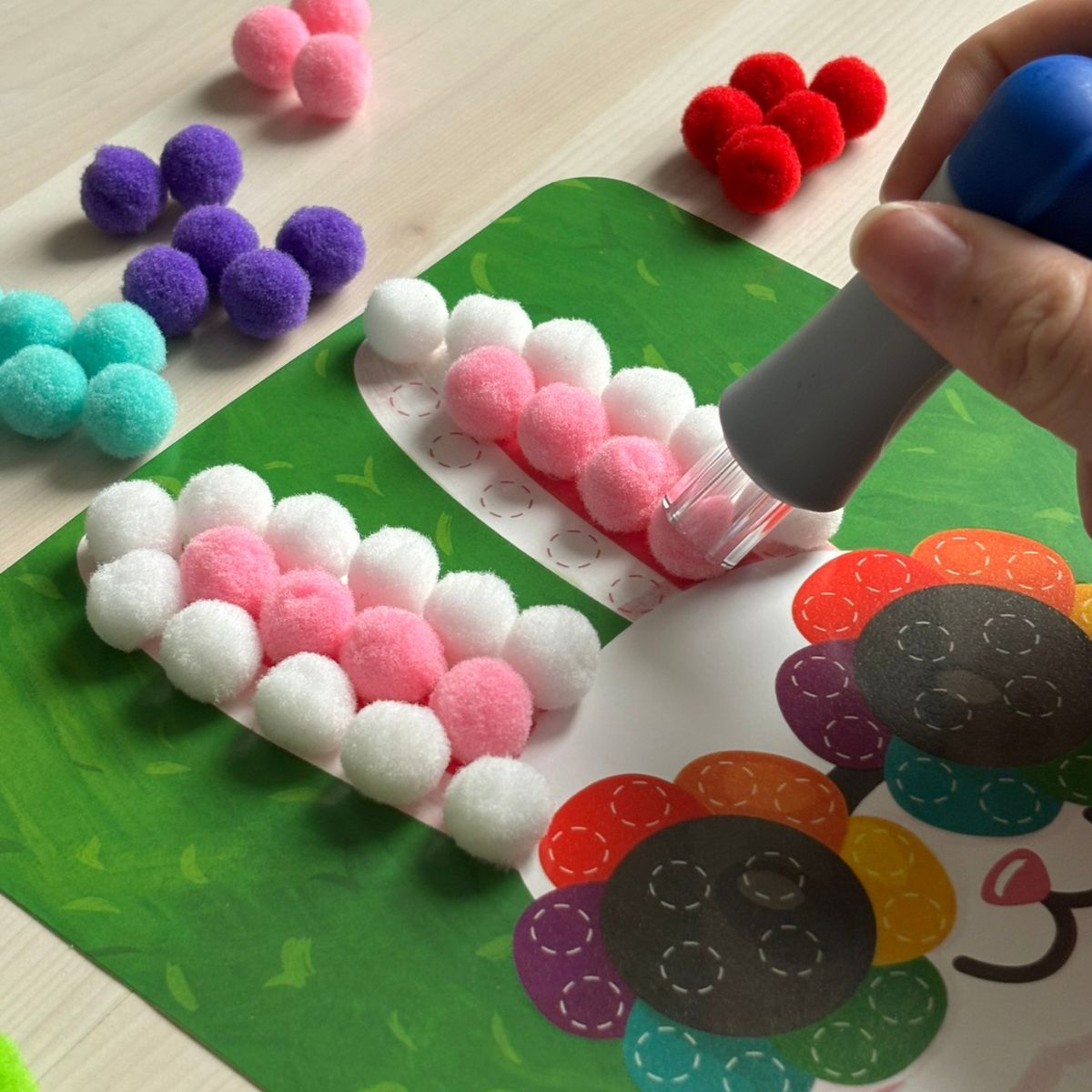 Kit Pompons Créatif Enfants 5+