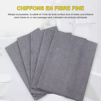 Chiffons Microfibre Magiques Sans Traces