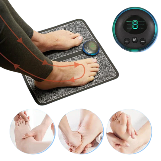 FlexiPulse EMS Stimulateur de Pieds | Jambes Légères en Quelques Minutes