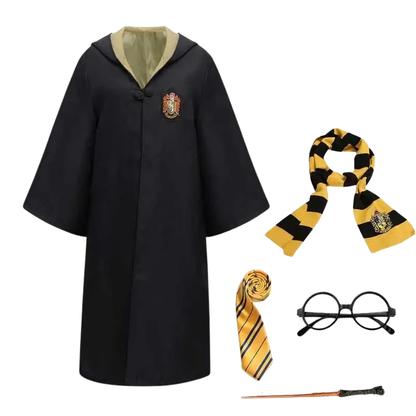 Déguisement Harry Potter – Robe Capuche – Écusson