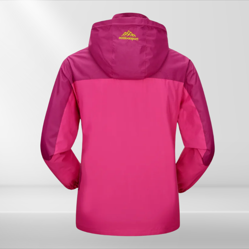 Veste de Randonnée Imperméable – Capuche Réglable – Poches Zippées