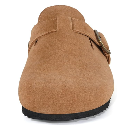 Sabots Daim – Bride Réglable – Semelle Antidérapante