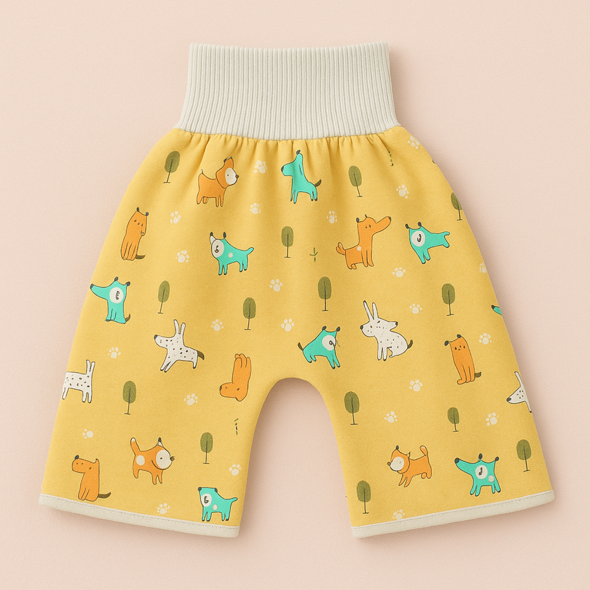 Pantalon d’Apprentissage Bébé – Coton – Taille Élastique