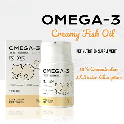 Huile De Poisson Oméga-3 Chat