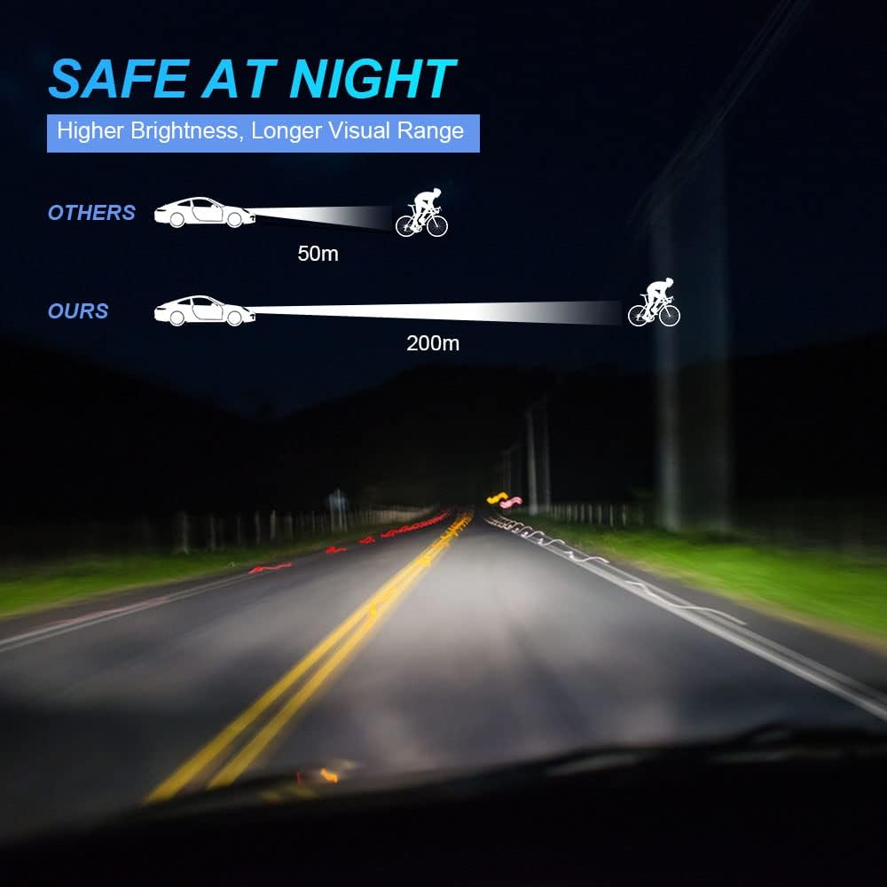 Brassard LED Rechargeable Sécurité Running