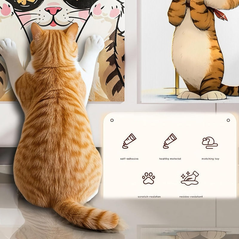 Panneau Griffoir Mural Feutre 50×80