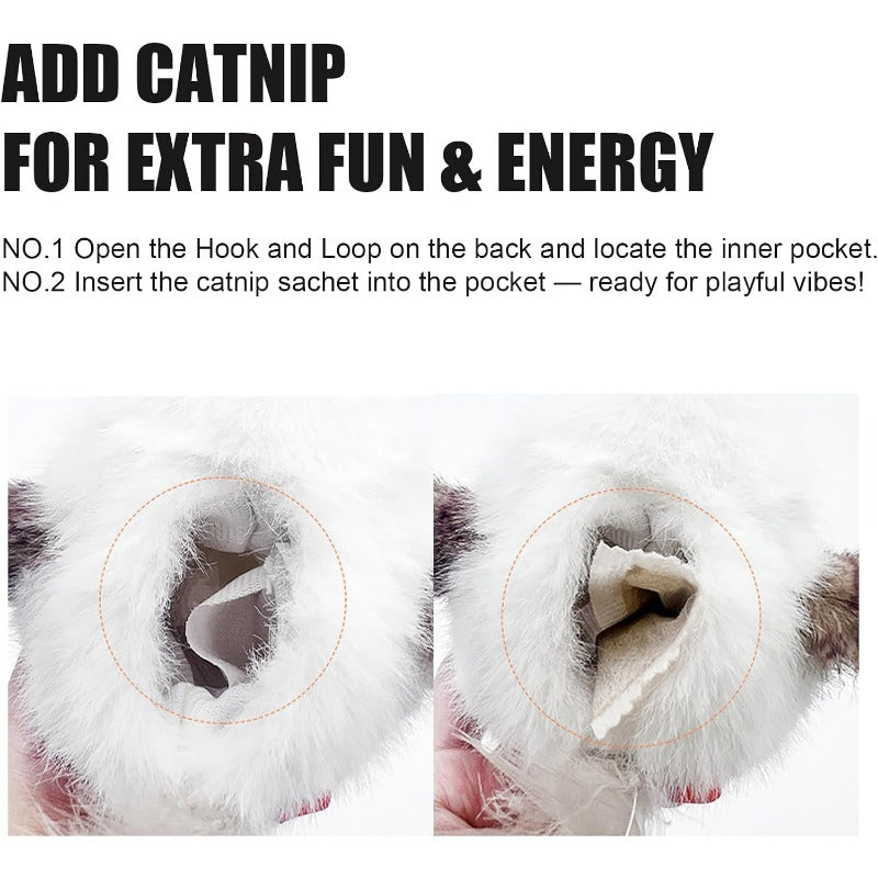 Oiseau Battant Rechargeable Pour Chat