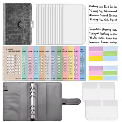 Classeur Budgétaire A6 pour l'Épargne | Suivi Hebdomadaire des Économies