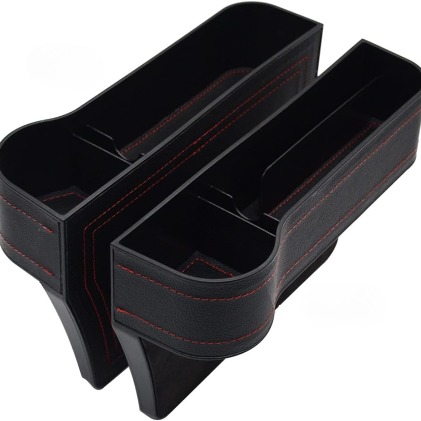 Organisateur de voiture en cuir pour siège | Rangement multifonctionnel pour voiture