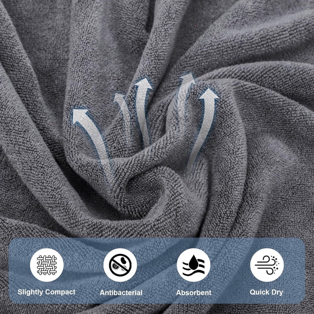 Serviette Sport – Poche Zippée – Absorbante