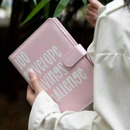 CashQuest Classeur Défi 100 Enveloppes | Économisez Rapidement