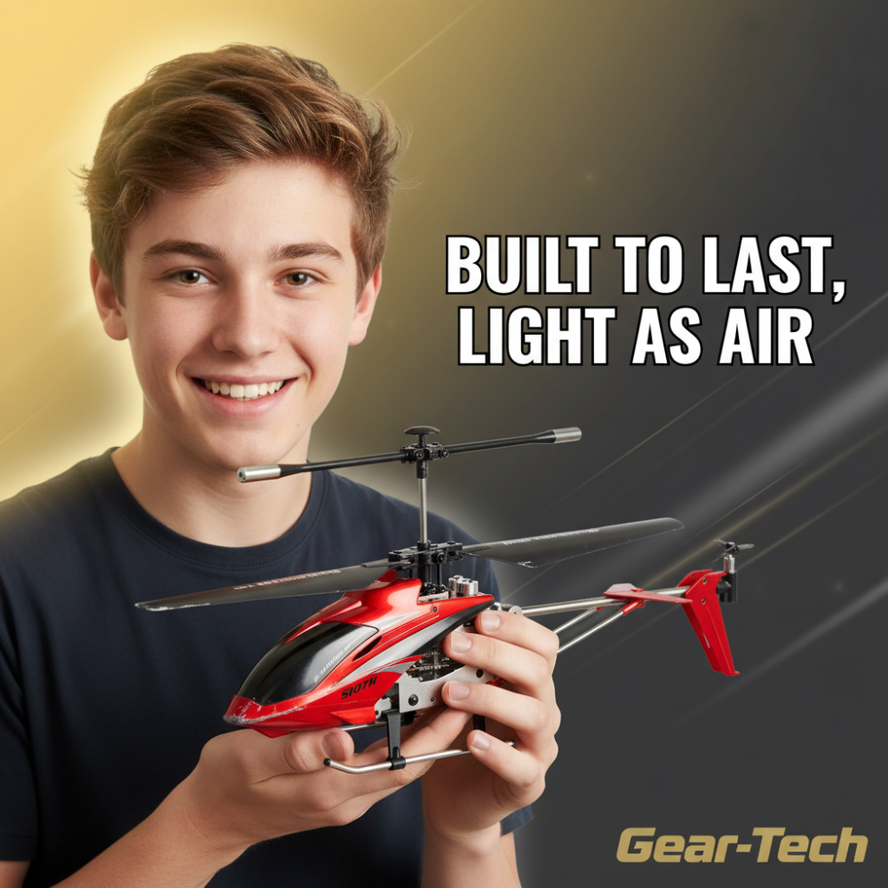 Mini Hélicoptère RC Incassable Gyroscope