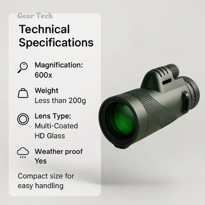 Monoculaire Ultra Zoom Compact HD