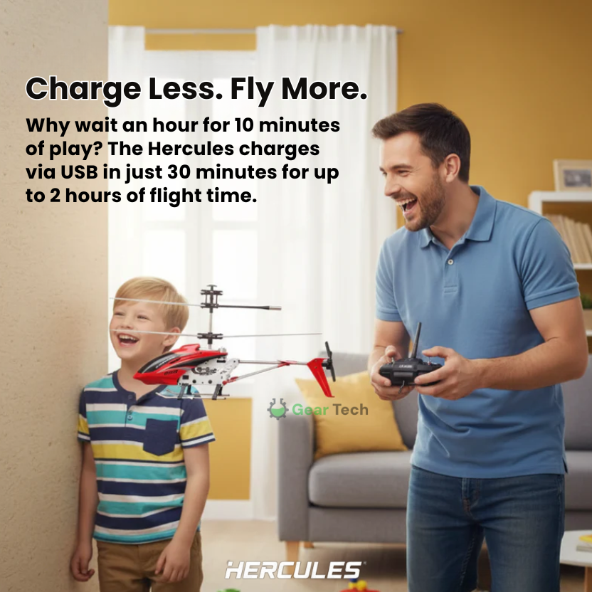 Mini Hélicoptère RC Incassable Gyroscope