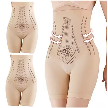 Culotte Gainante Taille Haute – Ventre Plat – Sous-Robe