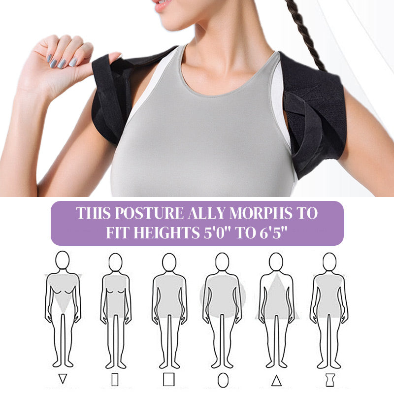 Correcteur Posture Dos Réglable Unisexe