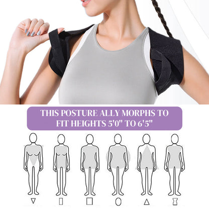 Correcteur Posture Dos Réglable Unisexe