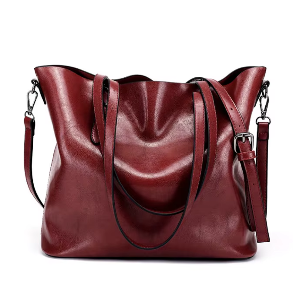 Maélie Sac Cabas en Cuir pour Femme | Sac Épaule Confort Luxe