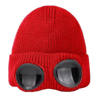 FrostLens Bonnet Thermique | Lunettes Coupe-Vent, Chapeau d'hiver