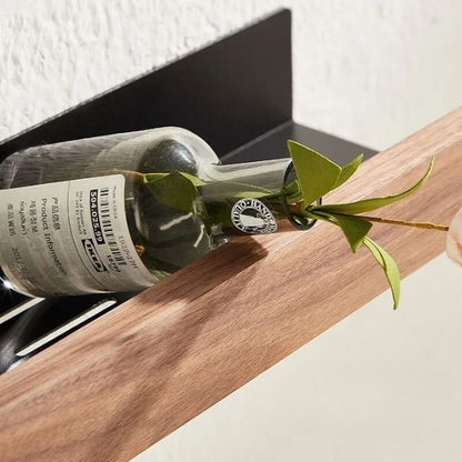 Étagère Murale – Bois – Rebord