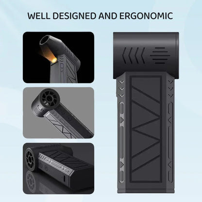 Souffleur Électrique – 3 Vitesses Turbo – Rechargeable