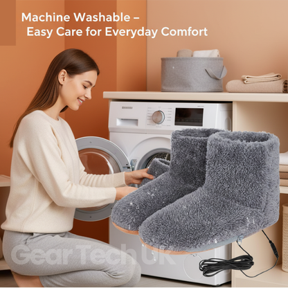 Chaussons Chauffants USB Rechargeables