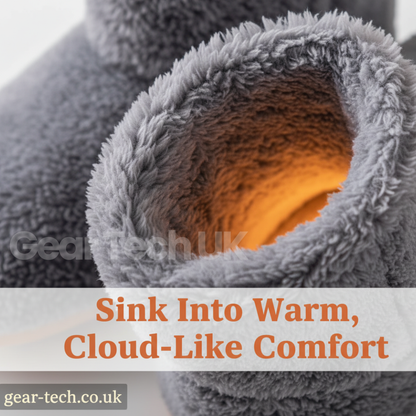 Chaussons Chauffants USB Rechargeables