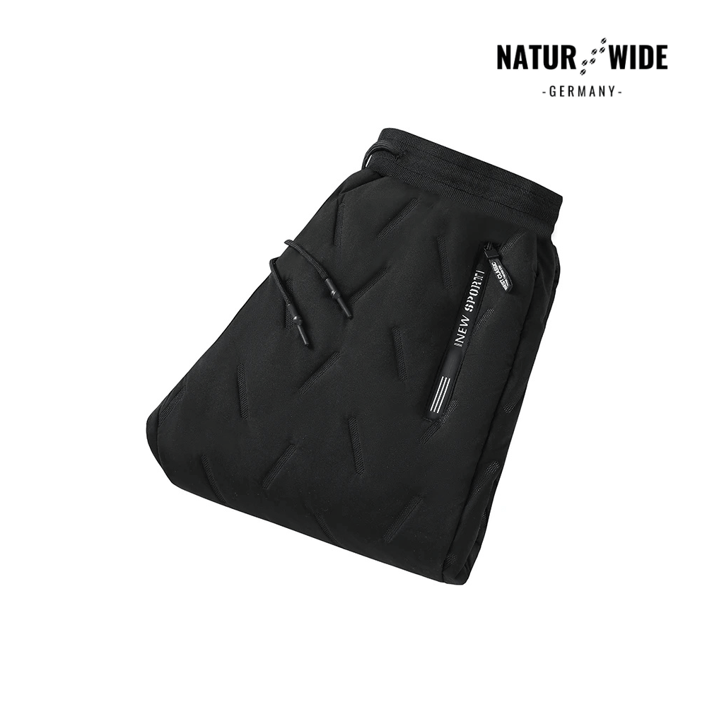 Pantalon Jogging Hiver – Doublé Polaire – Poches Zippées